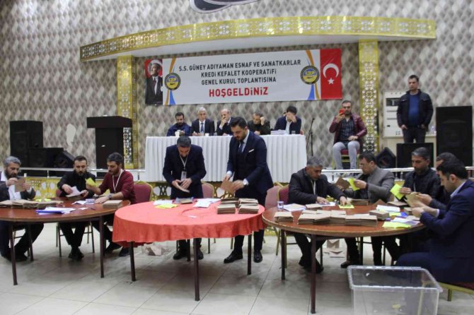 Güney Adıyaman Kooperatifinde Mevcut Başkan Yeniden Seçildi