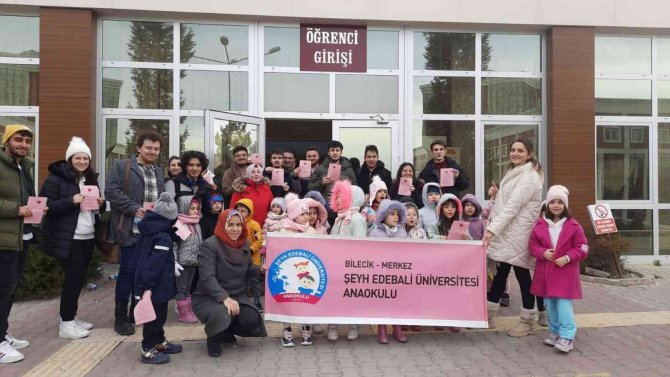 Miniklerin ‘Zorba Olma Dost Ol’ Çalışması Hayata Geçti