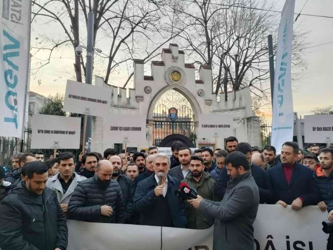 Tügva Gençlik Kollarından İ̇sveç Konsolosluğu Önünde Eylem