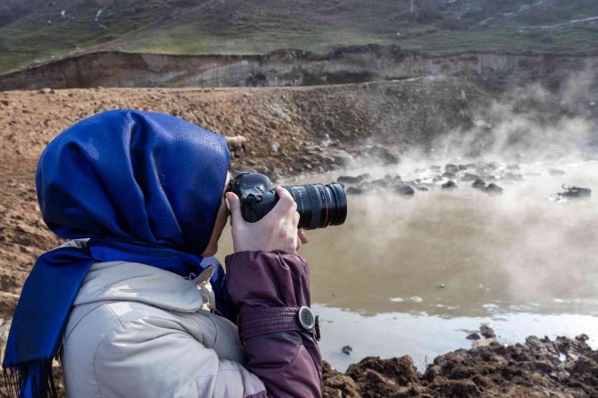 Budaklı Kaplıcaları, Fotoğrafçıların İlgi Odağı Olmaya Devam Ediyor