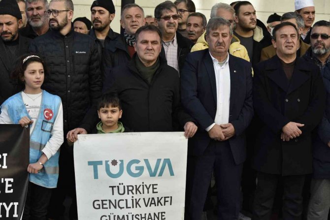 Kur’an-ı Kerim’e Yapılan Saygısızlık Gümüşhane’de Protesto Edildi