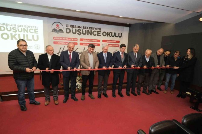 Karadeniz Bölgesi’nde Bir İlk Olan ‘Düşünce Okulu’nun Açılışı Yapıldı