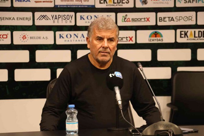 Kocaelispor - Kırşehir Maçının Ardından