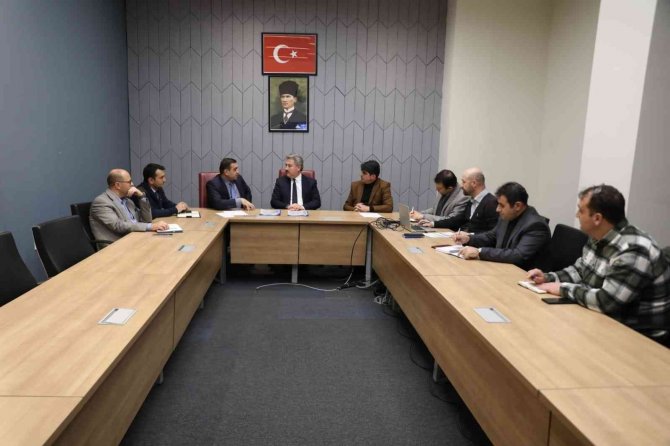 Melikgazi’de 2023 Yatırımları İ̇çin Koordinasyon Toplantısı Yapıldı