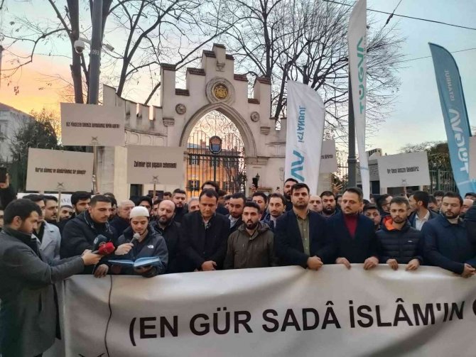 (Düzeltme) Tügva’dan İ̇sveç Konsolosluğu Önünde Eylem