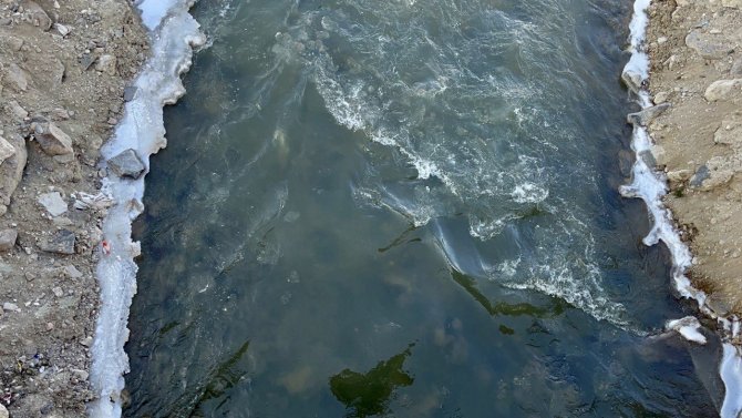 Ağrı’da Don Etkili Oldu