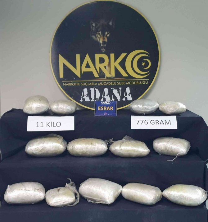 Tamponda 11 Kilo 776 Gram Uyuşturucu Ele Geçirildi: 2 Şüpheli Tutuklandı