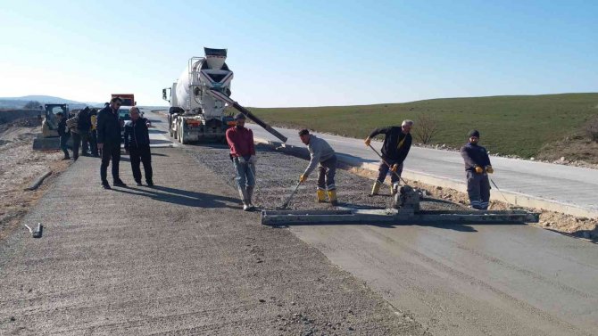 Havza Osb’nin Yol Sorunu Çözüldü