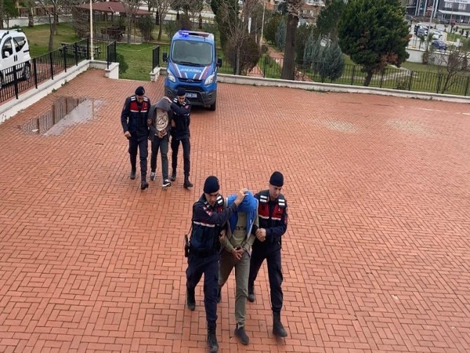 Ayvalık’ta Göçmen Kaçakçıları Yakalandı