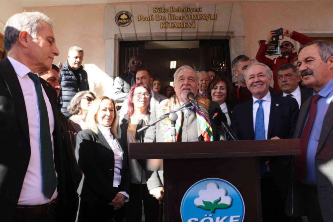 Söke’de "Kaktüslü Ev" Kitapevine Dönüştürülerek Açılışı Yapıldı