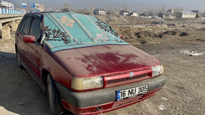 Ağrı’da Don Etkili Oldu