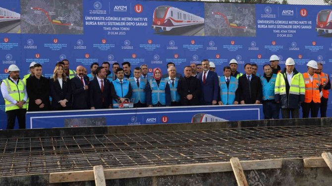 Metronun Yeni Rotası Görükle Oldu