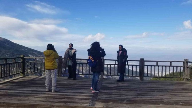 Spil Milli Parkı’nda Sınav Yorgunluğunu Attılar