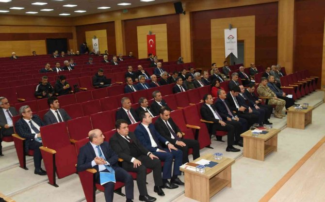 Adıyaman’da Yılın İlk İl Koordinasyon Kurulu Toplantısı Yapıldı