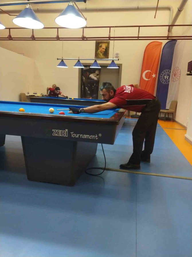 Kastamonu’da 3 Bant Bilardo Şampiyonası Sona Erdi