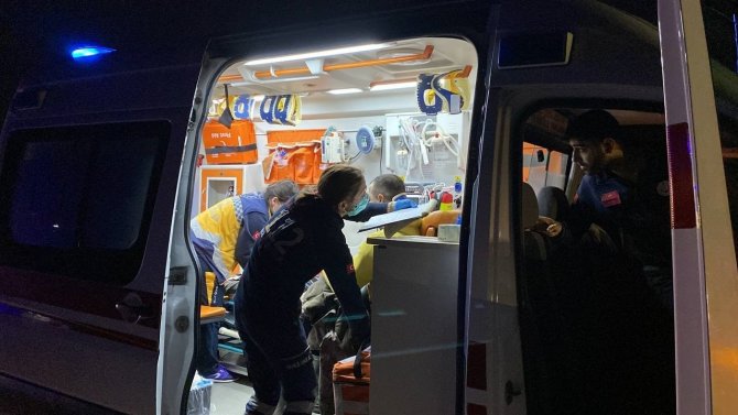 Köpeğe Çarpmamak İçin Manevra Yaptı, Çöp Kutusuna Çarptı: 4 Yaralı