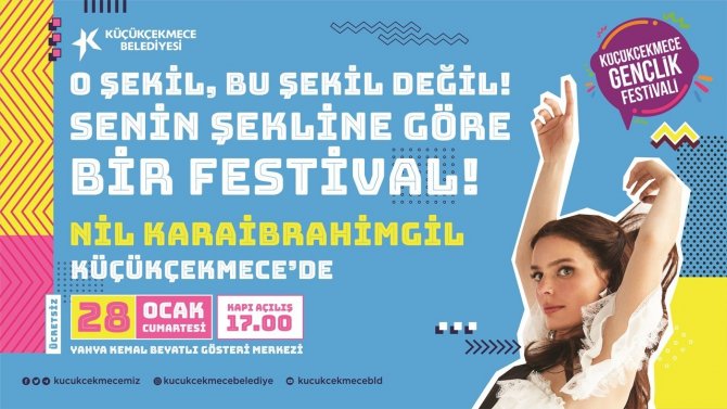 Küçükçekmece’de Ücretsiz Gençlik Festivali Başlıyor