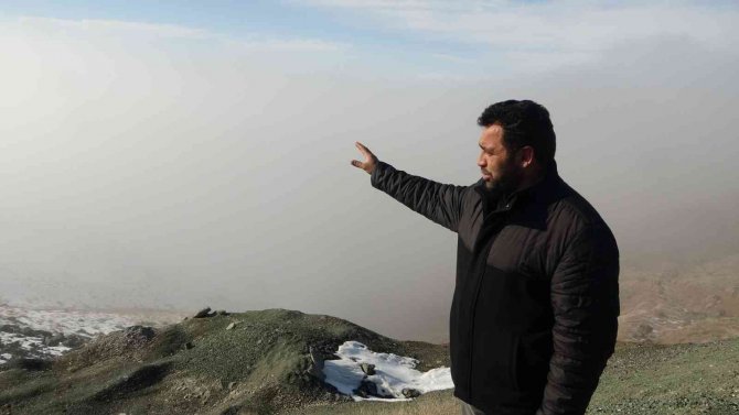 Malatya’ya Sis Çöktü