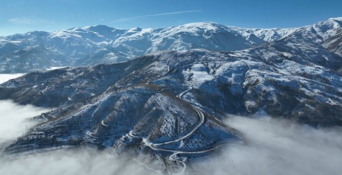 Muş Ovası Sis Altında