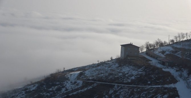 Muş Ovası Sis Altında