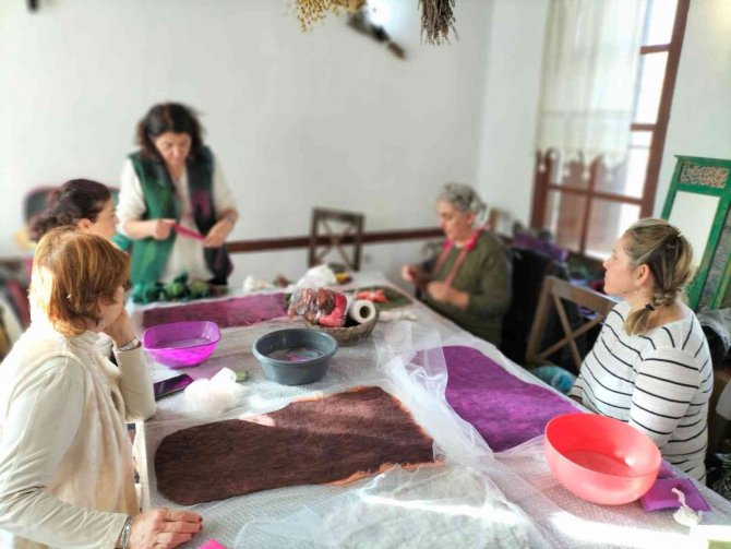 Köyceğiz’de Keçe Sanatı Yaşatılacak