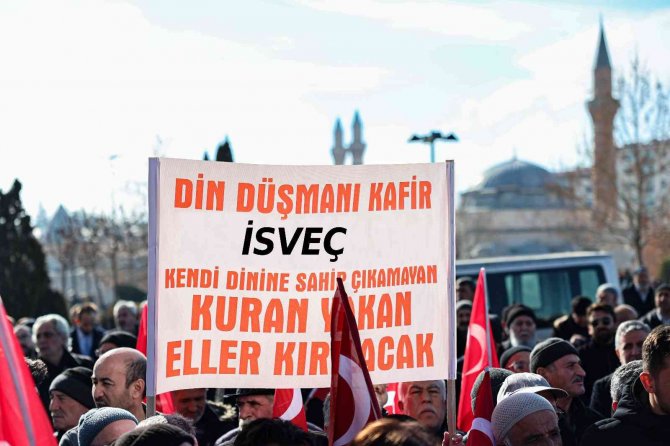 İ̇sveç’te Kuran-ı Kerim’e Yapılan Saygısızlık Sivas’ta Kınandı