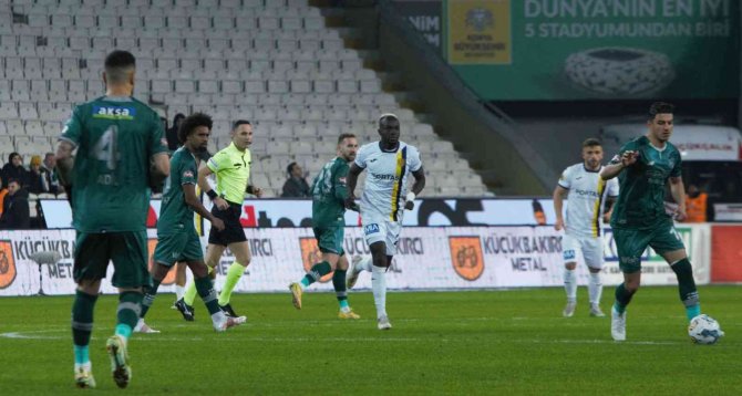 Spor Toto Süper Lig: Konyaspor: 0 - Mke Ankaragücü: 1 (Maç Sonucu)