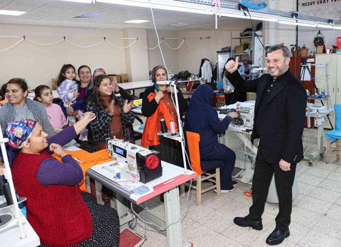 Yüreğir’de Roman Kadınlara "Kadın Üretim Kooperatifi" Kuruluyor