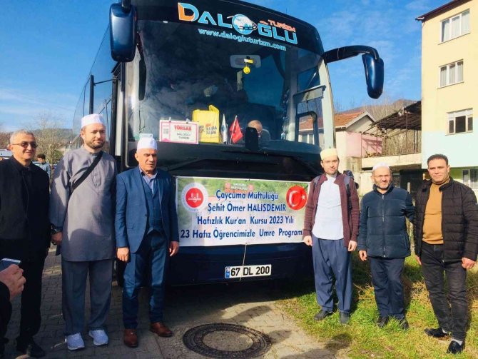 Çaycuma’da 23 Hafız Kutsal Topraklara Uğurlandı
