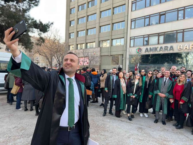 Ankara Barosu’ndan Anlamlı Yürüyüş