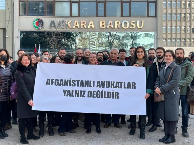 Ankara Barosu’ndan Anlamlı Yürüyüş