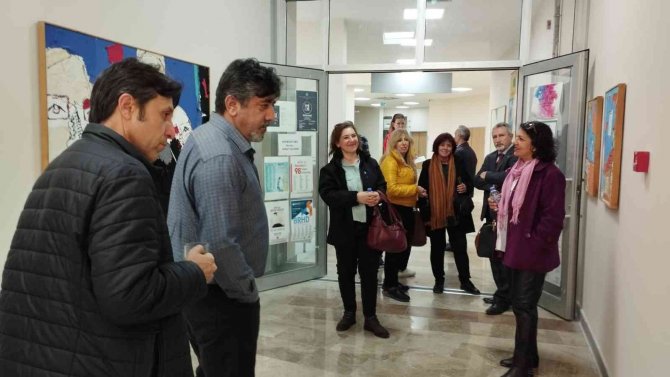 "2023 Arafta Buluşmalar” Sergisi Açıldı