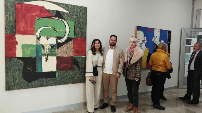 "2023 Arafta Buluşmalar” Sergisi Açıldı