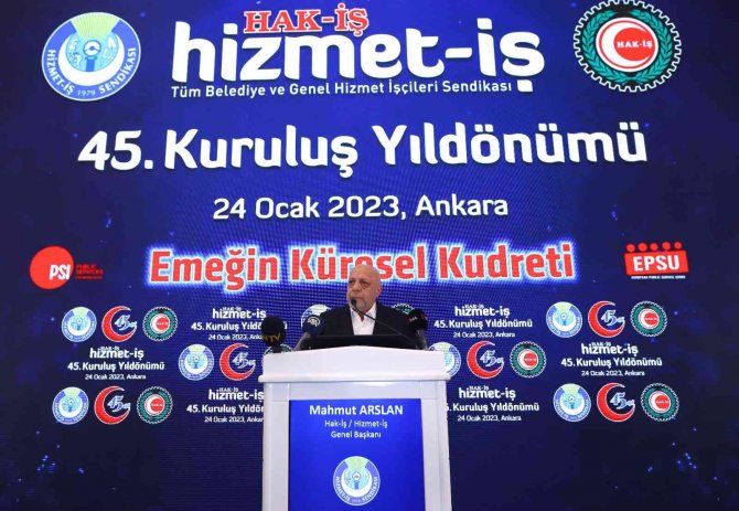 Hak-i̇ş Genel Başkanı Arslan: "Darbecilerle Omuz Omuza Yürüyenlere Karşı Milletle Beraber Yürümenin Ağır Bedellerini Ödedik"