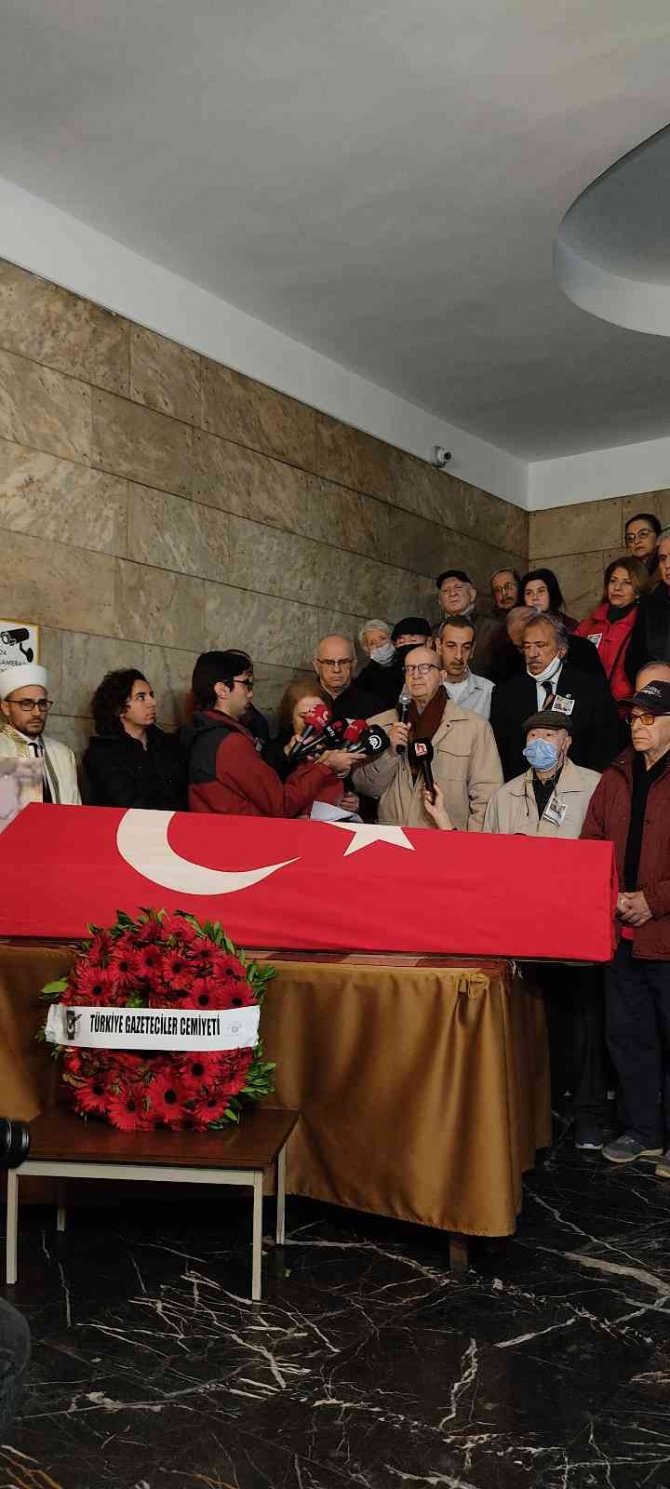 Orhan Erinç İçin Tgc Binasında Tören Düzenlendi