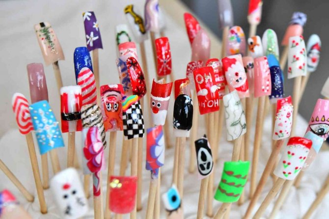 Tırnak Sanatını Meslek Fabrikası İle Öğrendiler