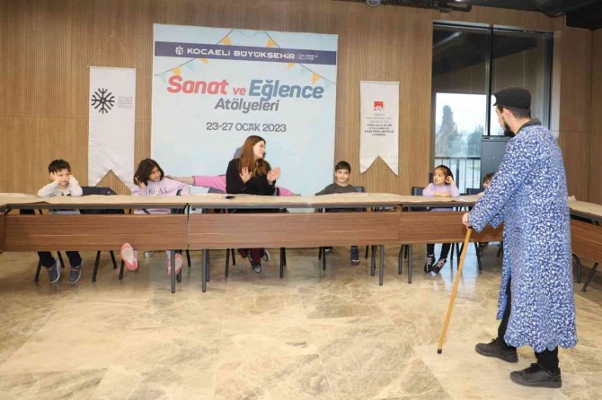 Sanat Ve Eğlence Atölyeleri Çocuk Sesleriyle Açıldı