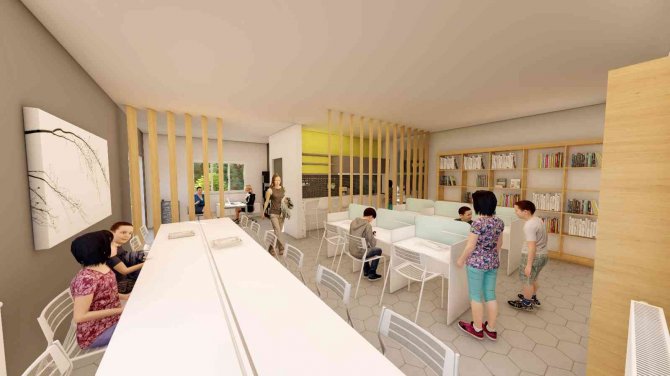 Siteler Mahallesi Kütüphanesine Kavuşuyor