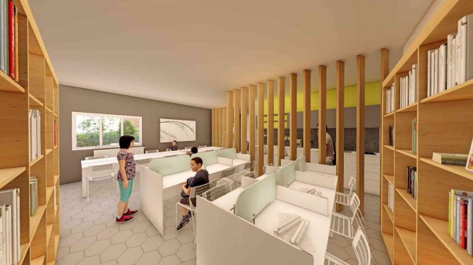 Siteler Mahallesi Kütüphanesine Kavuşuyor