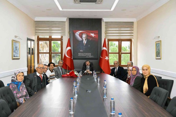Şehit Aileleri Ve Gazilerden Vali Tavlı’ya Ziyaret