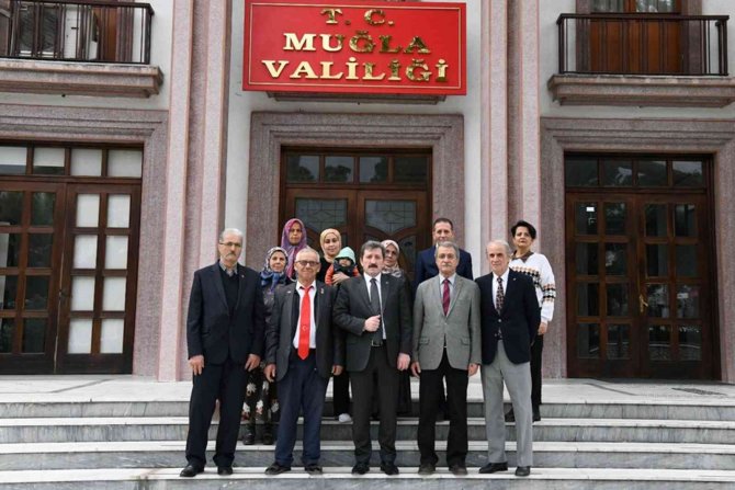 Şehit Aileleri Ve Gazilerden Vali Tavlı’ya Ziyaret