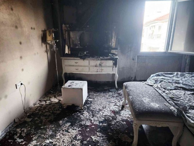 Dalaman’da Ev Yangını