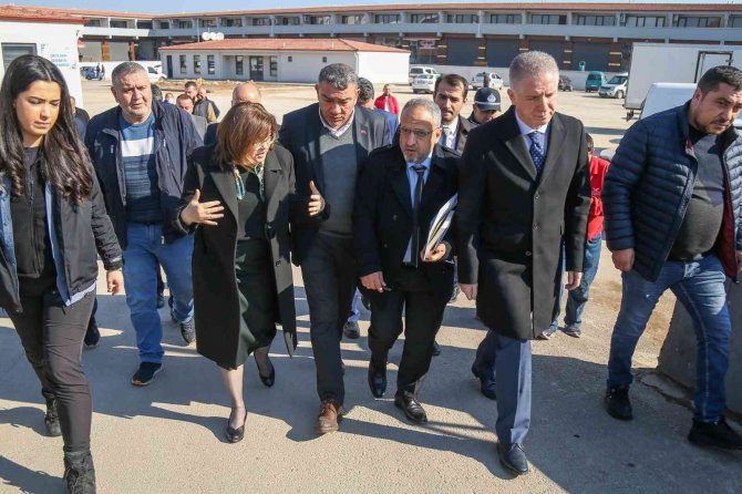 Şahin’den Gaziantep Et Borsası Ve Et Hali’ne Ziyaret