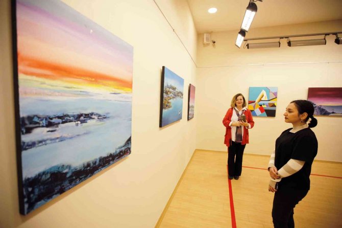 Sanko Sanat Galerisi’ndeki ‘Dinginlik’ Temalı Resim Sergisi