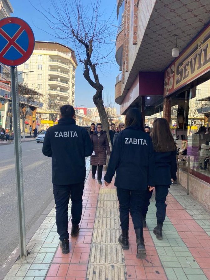 Siirt Belediyesi Zabıta Ekipleri Denetimlerine Devam Ediyor