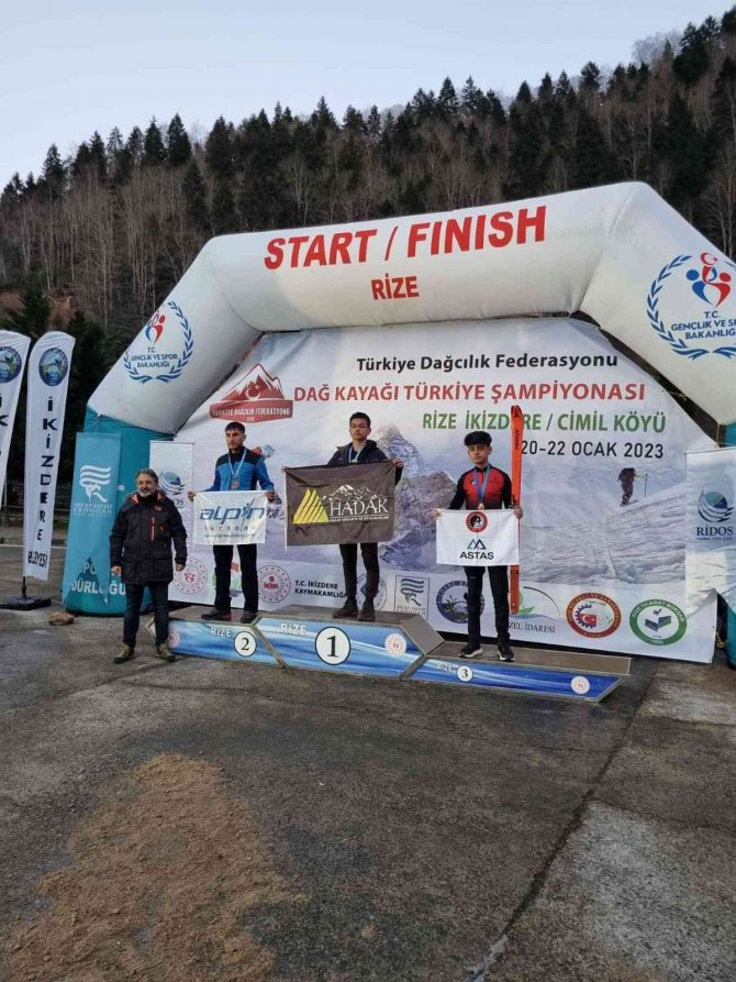 Hadak Sporcuları Rize İ̇kizdere’den 5 Madalya İle Döndü