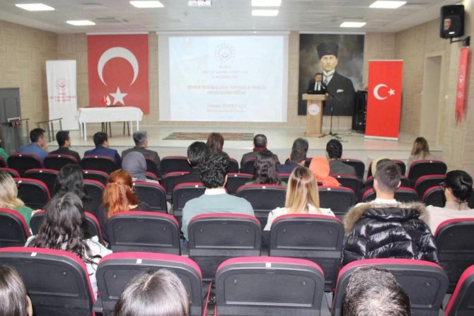 Aile Ve Sosyal Hizmetler Muğla İ̇l Müdürlüğü Personeline Eğitim Verildi