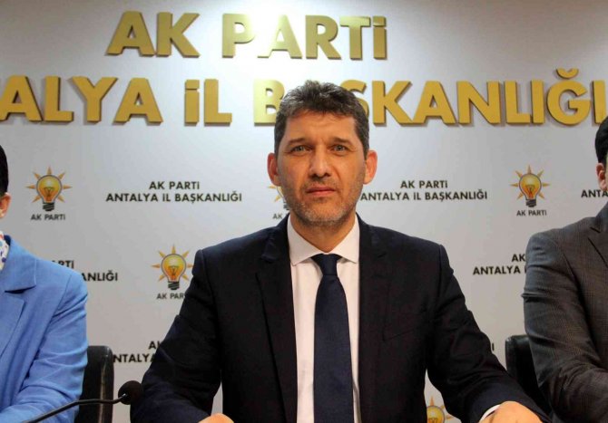 Ak Parti Antalya’nın Yeni İ̇l Başkanı Çetin’den Birlik Ve Beraberlik Mesajı
