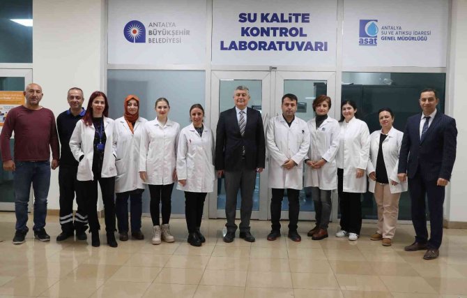 Asat: "Antalya’nın Suyu Temiz"