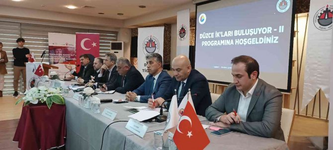 Düzce İ̇k’ları Buluşuyor Toplantısında Sağlık Raporları Konuşuldu